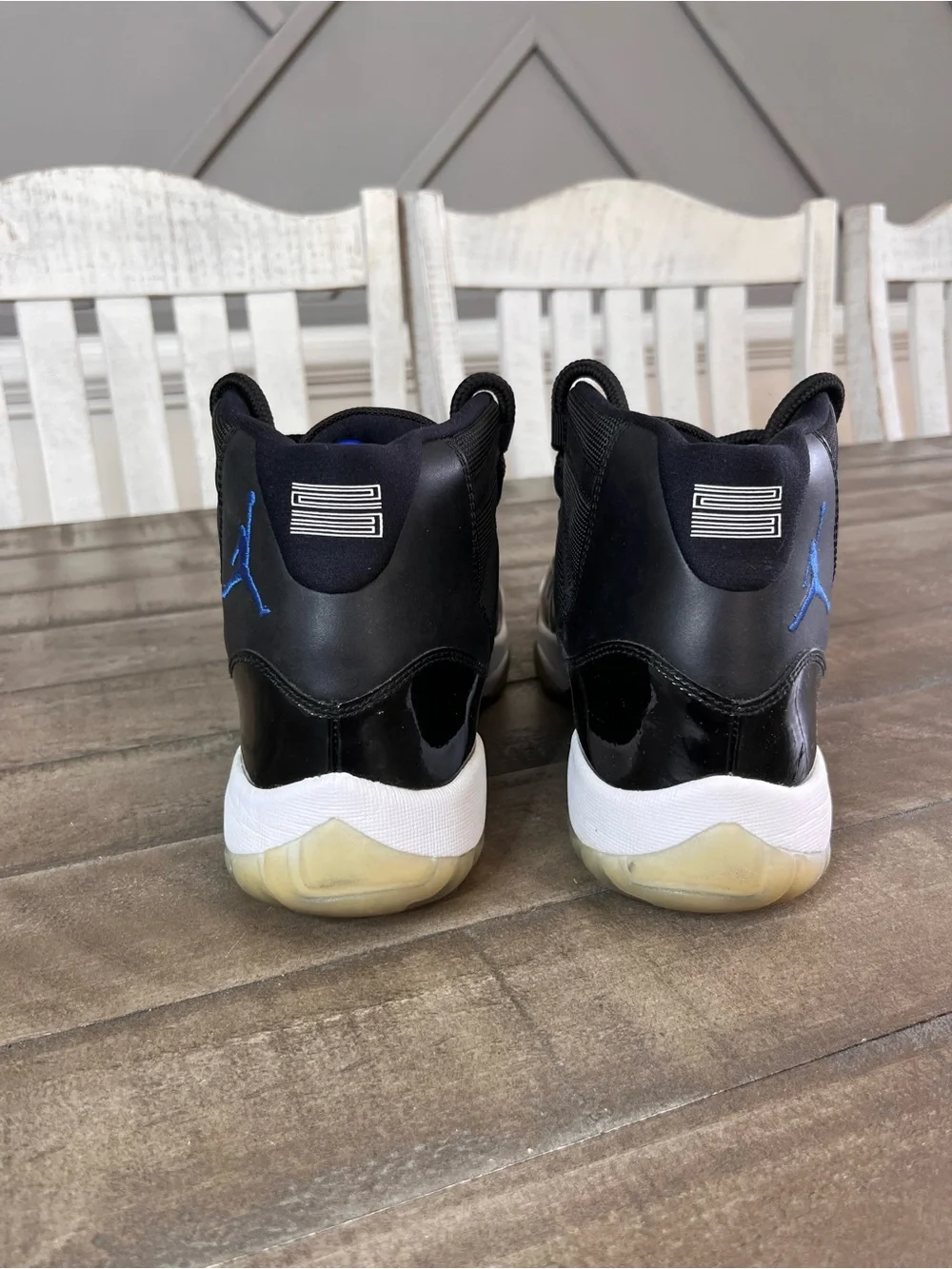 Nike Air Jordan 11 Retro Space Jam 2009 Black Varsity Royal Size 11